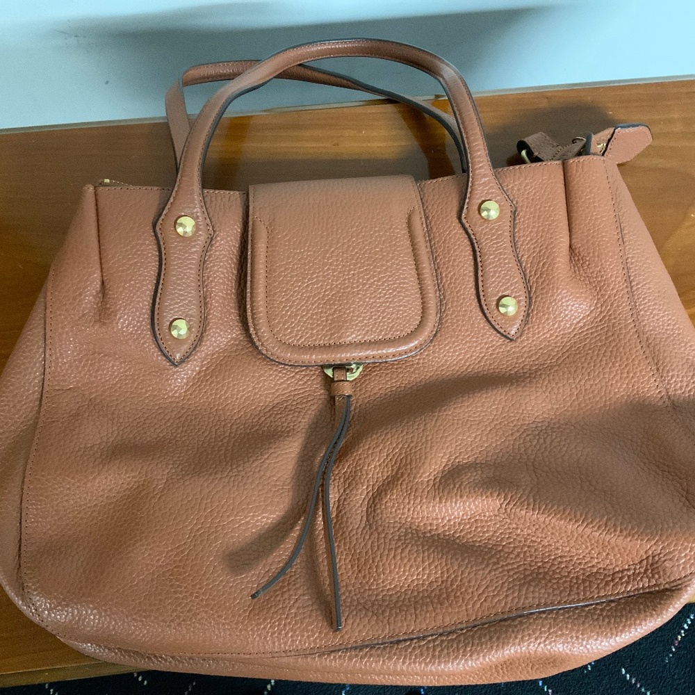 Annabel Ingall pebbled leather bag NWOT